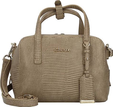 calvin klein handtasche beige